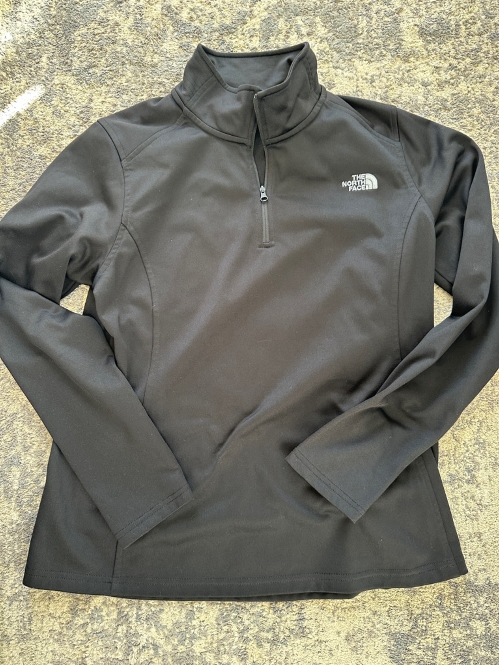 The North Face Black Half-Zip Fleece Pullover